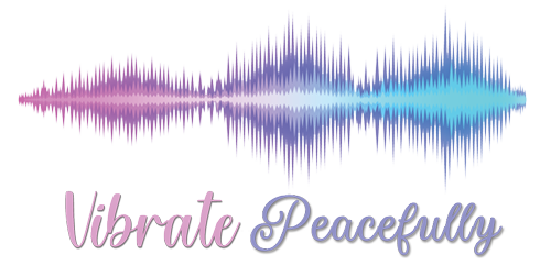 vibrate peacefully logo